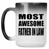 Most Awesome Father In Law - 15 Oz Color Changing Mug