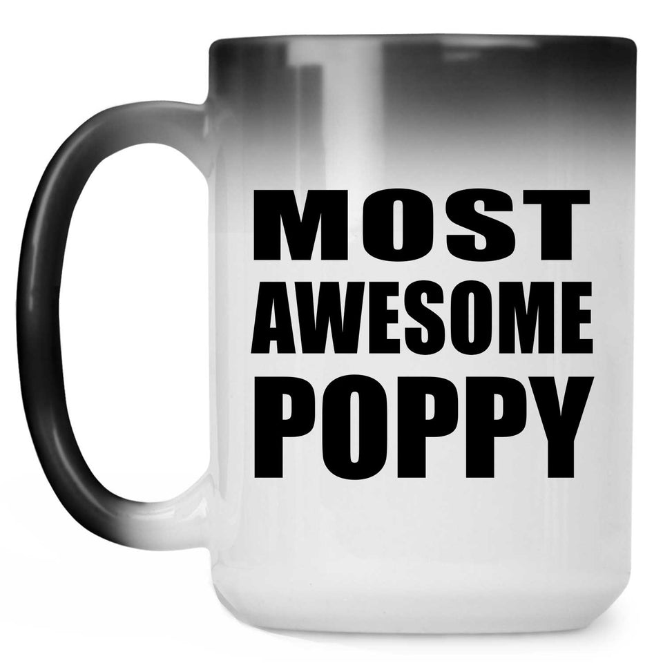 Most Awesome Poppy - 15 Oz Color Changing Mug