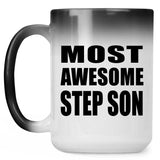 Most Awesome Step Son - 15 Oz Color Changing Mug