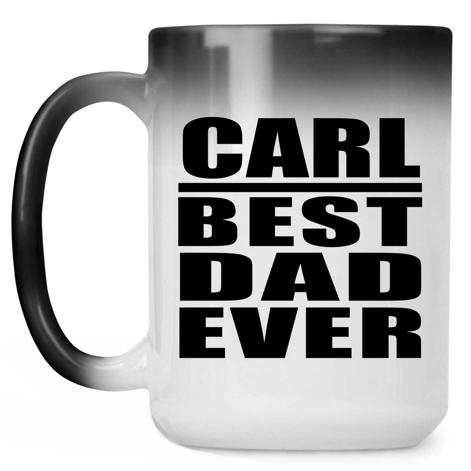 Carl Best Dad Ever - 15 Oz Color Changing Mug