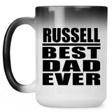 Russell Best Dad Ever - 15 Oz Color Changing Mug
