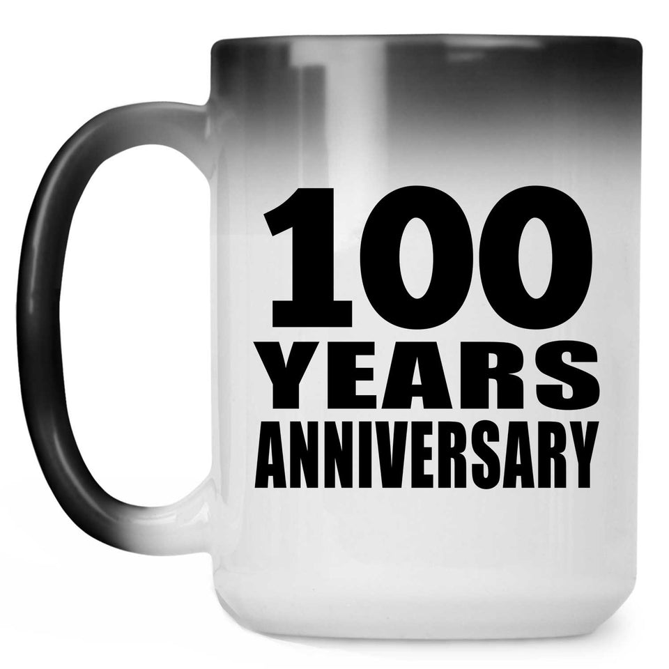 100th Anniversary 100 Years - 15 Oz Color Changing Mug