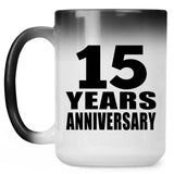 15th Anniversary 15 Years - 15 Oz Color Changing Mug