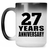 27th Anniversary 27 Years - 15 Oz Color Changing Mug