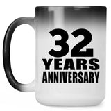 32nd Anniversary 32 Years - 15 Oz Color Changing Mug