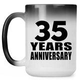 35th Anniversary 35 Years - 15 Oz Color Changing Mug