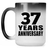 37th Anniversary 37 Years - 15 Oz Color Changing Mug
