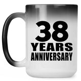 38th Anniversary 38 Years - 15 Oz Color Changing Mug