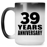 39th Anniversary 39 Years - 15 Oz Color Changing Mug