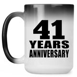 41st Anniversary 41 Years - 15 Oz Color Changing Mug