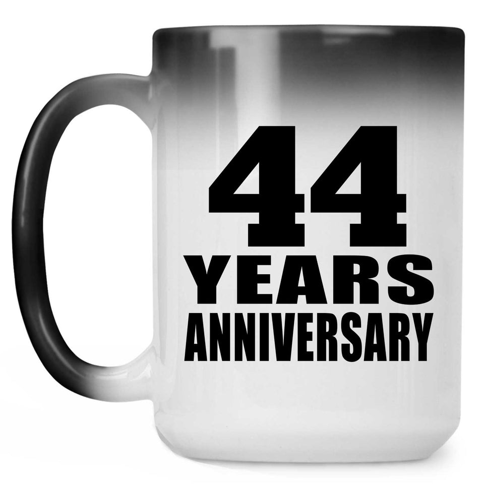 44th Anniversary 44 Years - 15 Oz Color Changing Mug