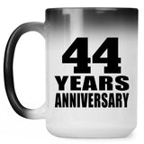 44th Anniversary 44 Years - 15 Oz Color Changing Mug
