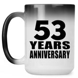 53rd Anniversary 53 Years - 15 Oz Color Changing Mug