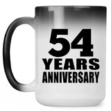 54th Anniversary 54 Years - 15 Oz Color Changing Mug