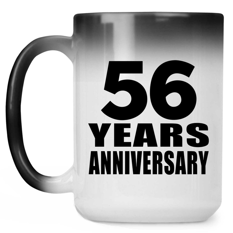 56th Anniversary 56 Years - 15 Oz Color Changing Mug