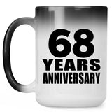 68th Anniversary 68 Years - 15 Oz Color Changing Mug