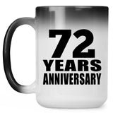 72nd Anniversary 72 Years - 15 Oz Color Changing Mug