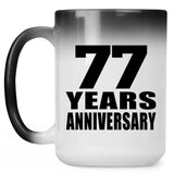 77th Anniversary 77 Years - 15 Oz Color Changing Mug