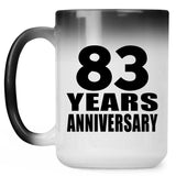 83rd Anniversary 83 Years - 15 Oz Color Changing Mug