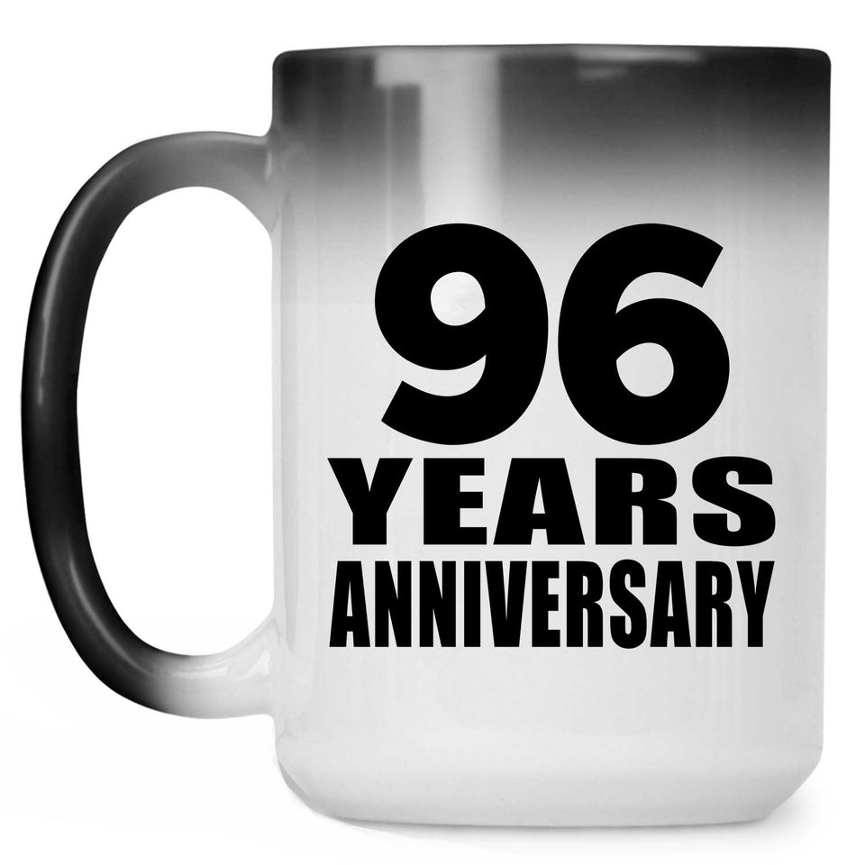 96th Anniversary 96 Years - 15 Oz Color Changing Mug