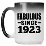 101st Birthday Fabulous Since 1923 - 15 Oz Color Changing Mug
