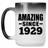 95th Birthday Amazing Since 1929 - 15 Oz Color Changing Mug