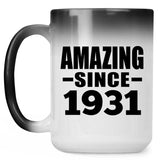 93rd Birthday Amazing Since 1931 - 15 Oz Color Changing Mug