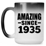 89th Birthday Amazing Since 1935 - 15 Oz Color Changing Mug