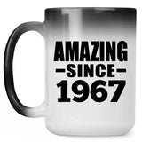 57th Birthday Amazing Since 1967 - 15 Oz Color Changing Mug