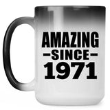 53rd Birthday Amazing Since 1971 - 15 Oz Color Changing Mug