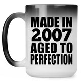 17th Birthday Made In 2007 Aged to Perfection - 15 Oz Color Changing Mug