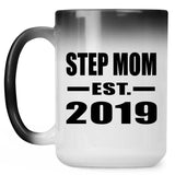 Step Mom Established EST. 2019 - 15oz Color Changing Mug