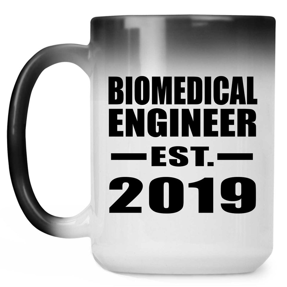 Biomedical Engineer Established EST. 2019 - 15oz Color Changing Mug