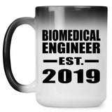 Biomedical Engineer Established EST. 2019 - 15oz Color Changing Mug