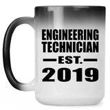 Engineering Technician Established EST. 2019 - 15oz Color Changing Mug
