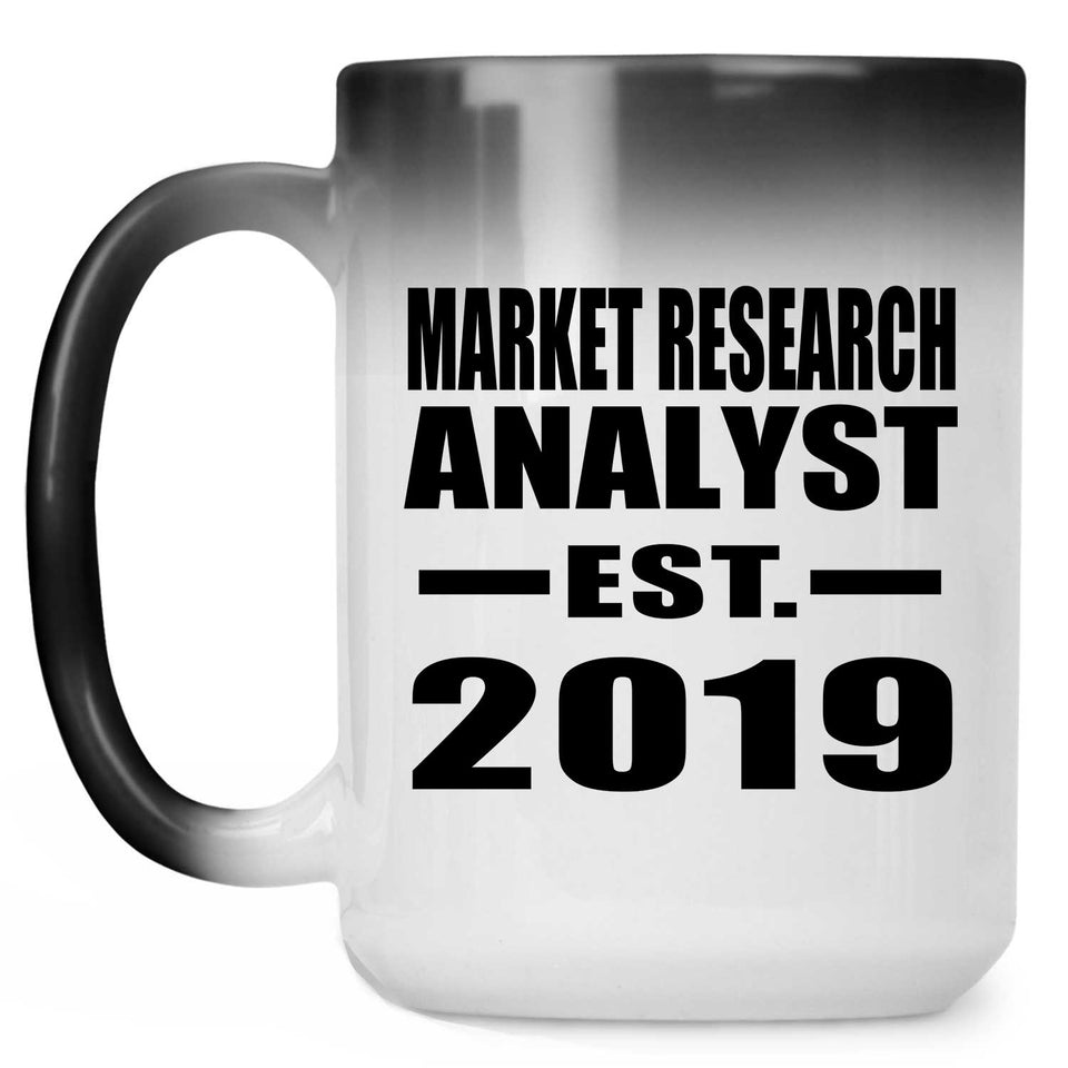 Market Research Analyst Established EST. 2019 - 15oz Color Changing Mug