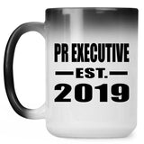 Pr Executive Established EST. 2019 - 15oz Color Changing Mug
