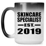 Skincare Specialist Established EST. 2019 - 15oz Color Changing Mug
