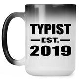 Typist Established EST. 2019 - 15oz Color Changing Mug