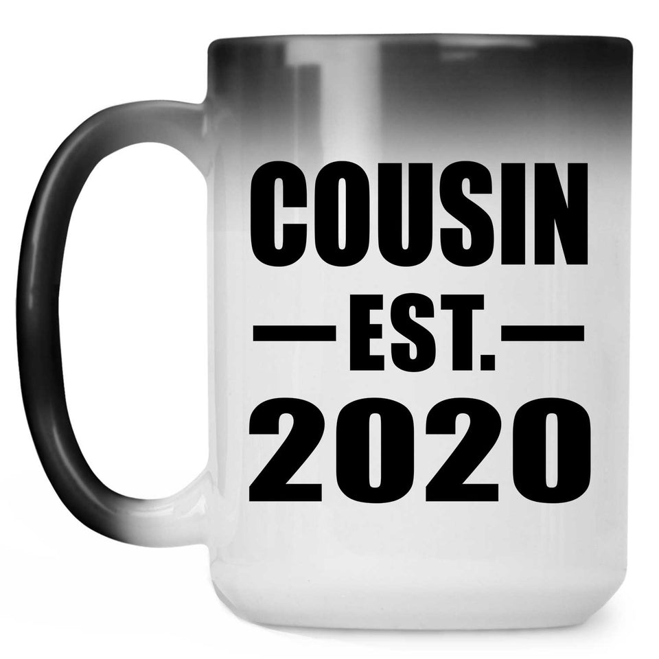 Cousin Established EST. 2020 - 15oz Color Changing Mug