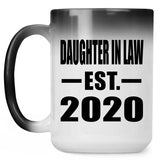 Daughter In Law Established EST. 2020 - 15oz Color Changing Mug