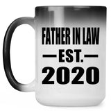 Father In Law Established EST. 2020 - 15oz Color Changing Mug
