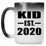 Kid Established EST. 2020 - 15oz Color Changing Mug