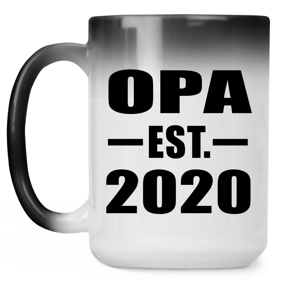 Opa Established EST. 2020 - 15oz Color Changing Mug