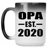 Opa Established EST. 2020 - 15oz Color Changing Mug