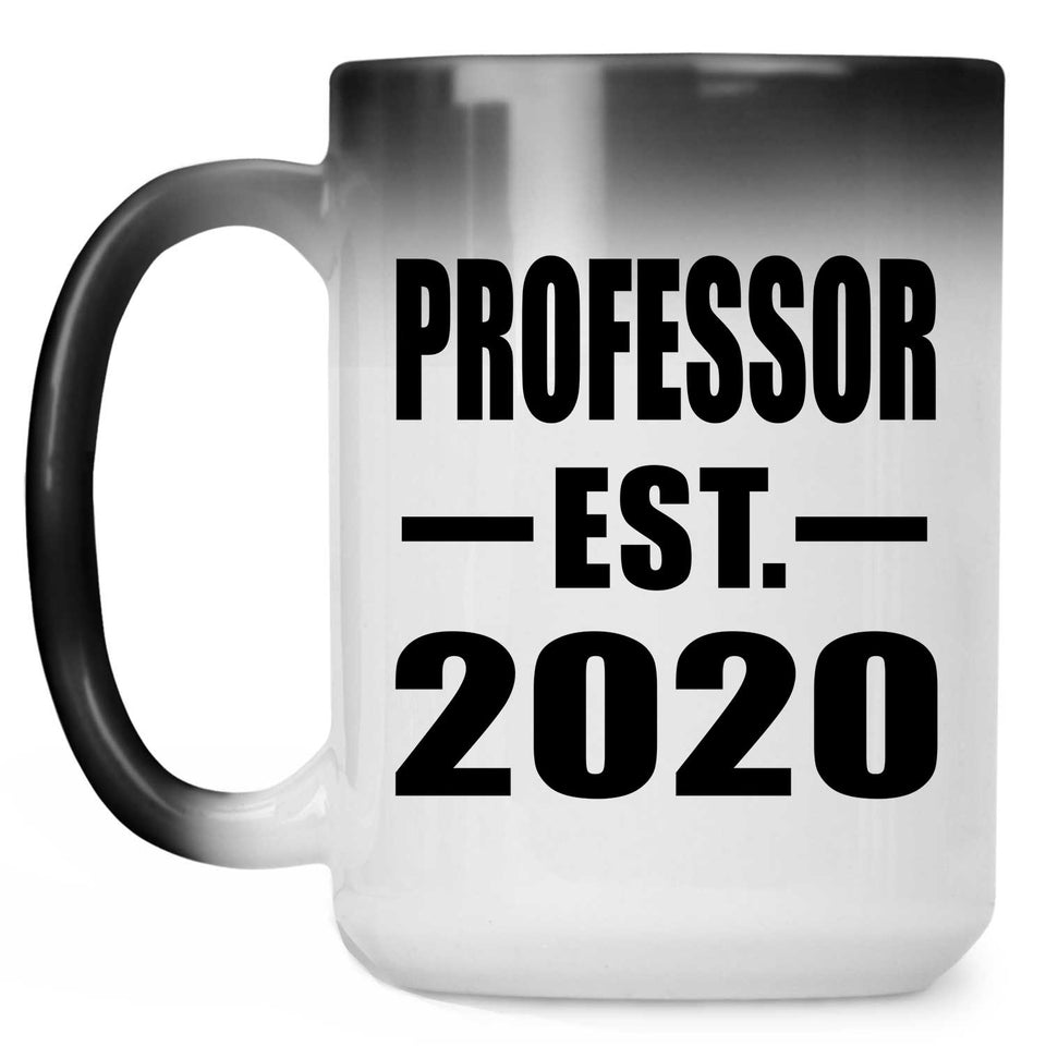 Professor Established EST. 2020 - 15oz Color Changing Mug