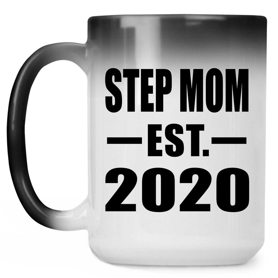 Step Mom Established EST. 2020 - 15oz Color Changing Mug