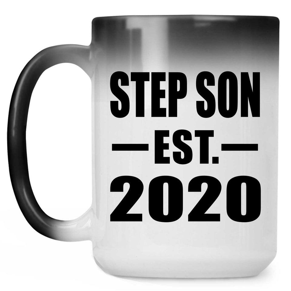 Step Son Established EST. 2020 - 15oz Color Changing Mug