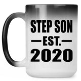 Step Son Established EST. 2020 - 15oz Color Changing Mug