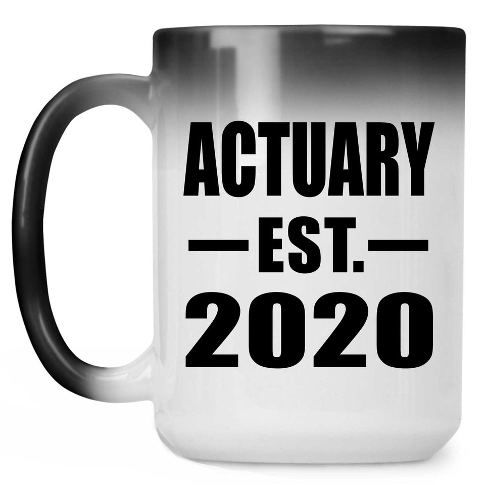 Actuary Established EST. 2020 - 15oz Color Changing Mug